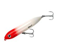 Heddon Super Spook Topwater Fishing Lure for Saltwater and Freshwater, Red Head, Super Spook Jr (1/2 oz)