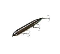 Heddon Super Spook Topwater Fishing Lure for Saltwater and Freshwater, Silver Mullet, Super Spook (7/8 oz)