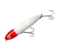 Heddon Zara Spook Topwater Fishing Lure - Legendary Walk-The-Dog Lure, Red Head, Zara Spook (3/4 oz)