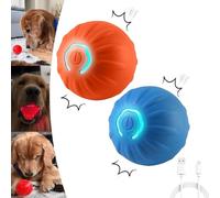 HEDGAUCP Orange and Blue Dog Toy Ball, Vibrating and Automatic Moving,Vibrating Ball for Dogs, Automatic Moving Dog Toy Ball, Shaky Dog Ball for/Small/Medium/Large Dogs