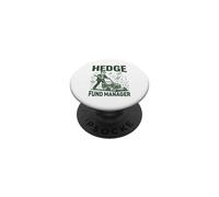 Hedge Fund Manager Lawn Mower Yard Work PopSockets Adhesive PopGrip