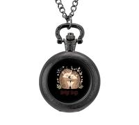 Hedge-hugs Classic Quartz Pocket Watch Vintage Men's Pocketwatch with Chain Christmas Gifts for Father Husband Boyfriend