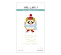 Hedge-Hugs Clear Stamp & Die Set from The Merry Mischief Collection