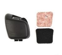 Hedge Trimmer Filter Cover Replacement Accessories Compatible with HS45, for Outdoor Power Equipment Part for Garden Maintenance, 2 Pieces Plus 1 Piece Set in Neutral Colour for Easy Installation and