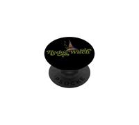 Hedge Witch Illustration Earthy PopSockets Adhesive PopGrip