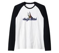 Hedge Witch Illustration Earthy Raglan Baseball Tee