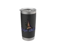 Hedge Witch Illustration Earthy Stainless Steel Insulated Tumbler