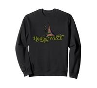 Hedge Witch Illustration Earthy Sweatshirt