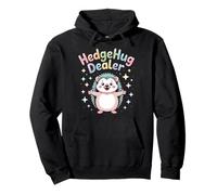 HedgedHug Dealer Cute Hedgehog Embrace Pullover Hoodie
