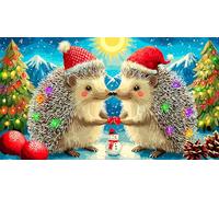 hedgehog 1000 Pieces Jigsaw Puzzles for Adults Challenging Game Jigsaw Puzzle Home Decoration for The Whole for Women, Gifts for Menhedgehog38x26cm/1000pcs
