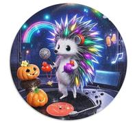 Hedgehog 1000 Pieces Jigsaw Puzzles For Adults Family Challenge Toys Stress Relieving Entertainment Cultivate The Spirit of Teamwork for Family Decorations 1000pcs (67.5x67.5cm)