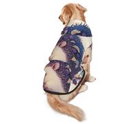 Hedgehog Adorable Dog Hoodie - Soft Polyester Pet Hoodie For Medium And Large Dogs, Seasons