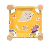 Hedgehog Bed, Chinchilla Hammock - Wooden Hamster Hammock House Detachable - Sugar Glider House Small Animal Hammock Breathable for Hedgehog Chinchilla, Habitat Decor for Small Animals