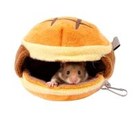 Hedgehog Bed Hamburger Shaped Small Animal House Bed