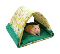 Hedgehog Bed - Triangular Sleeping House, Animal Houses Beds, Small Pet for Hedgehogs Bunnies Bearded Dragons Enclosure Corner Indoor Home, Living Room Relaxation and Resting Space