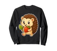 Hedgehog Berry Leaf Smile Sweatshirt