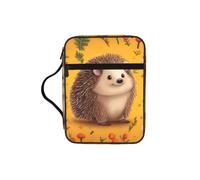 Hedgehog Bible Cover Case Waterproof Bible Bag With Handle Organizer Storage Book Cover For Bible Study