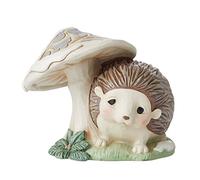 Hedgehog by Mushroom Mini Figurine - Heartwood Cr y Jim Shore