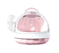 Hedgehog Carrier - Portable Travel Cage for Small Animals, Spacious Interior | 180 Degree Front Door Air Circulation Drinking Water Hamster Bag for Hedgehogs, Hamsters, Golden Bears