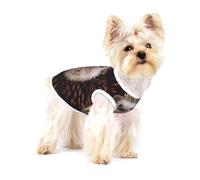 Hedgehog,Cotton Sleeveless Pet T-Shirt Soft Stretchy Puppy Breathable Vest,S