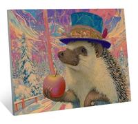 Hedgehog Diamond Painting Kits for Adults, Animal Diamond Art for Kids, 5D Crystal Art Rhinestone Embroidery Canvas Painting, DIY Full Drill Arts and Crafts Pictures, Home Decor Gifts 8x12inch H-92