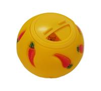 Hedgehog Dispenser - 2.95 Inch Food Release Balls, Slow Feeder, Troubler, Forage Puzzle, Snack Roller | Interactive Hamster Cage Accessory for Hamsters, Rabbits