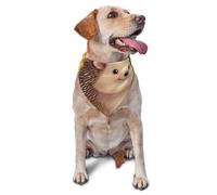 Hedgehog Dog Bandana Pet Scarf Accessories for Small Medium Dogs Cats Photo Prop, Triangle Pet Bandanas Adjustable Puppy Bib Washable Dog Kerchief Puppy Neckerchief