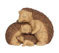Hedgehog Family Ornament Something Different Brown One Size