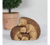 Hedgehog Family Ornament. With Mini Sentiment Card.