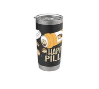 Hedgehog Fans Happy Pills Wildlife Hedgehogs Hedgie Stainless Steel Insulated Tumbler