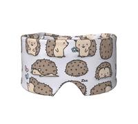Hedgehog, Full Eye Covers Light Blocking Eye Mask Sleep Eye and Ear Muffs
