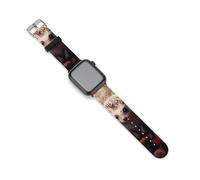 Hedgehog Garden Watch Bands Replacement Silicone Straps Sport Wristbands Compatible for Apple Watch 42mm/44mm