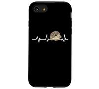 Hedgehog Heartbeat EKG Pulse Line Accessories Hedgehogs Case for iPhone SE (2020) / 7/8