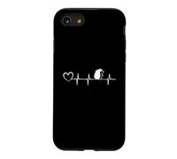 Hedgehog Heartbeat Heart I Hedgehog Heartbeat - Spiked Animal Hedgehog Case for iPhone SE (2020) / 7/8