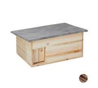 Hedgehog house Easy Assembly 2.5 kg Hedgehog Shelter Hedgehog Habitat Flap Entry