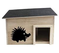 Hedgehog House Hedgehog Hotel - Winter Protection Feeding Station with Removable Roof