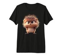 Hedgehog Living On The Hedge Animal I Love Funny Hedgehogs Premium T-Shirt