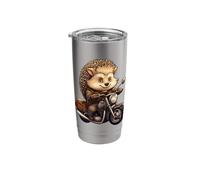 Hedgehog Motorcycle/Motorcyclist Hedgeho Stainless Steel Insulated Tumbler