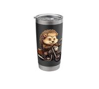 Hedgehog Motorcycle/Motorcyclist Hedgeho Stainless Steel Insulated Tumbler