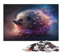 Hedgehog Nebula JigsawPuzzle 1000 Pieces for Adults Jigsaw Puzzles Perfect for Teenagers & Collectors, Ideal Home Decor & Travel Gift 26X38CM/10.23x14.96inch
