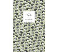 Hedgehog Notebook - Ruled Pages - 5x8 - Premium: (Khaki Edition) Fun notebook 96 ruled/lined pages (5x8 inches / 12.7x20.3cm / Junior Legal Pad / Nearly A5)