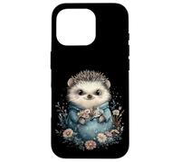 Hedgehog Pajama Forest Animal Wildlife Pyjama Case for iPhone 16 Pro