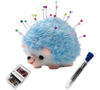 Hedgehog Shape Pin Cushion, Pincushions Sewing Kit Needle Cushions Pins Holder Sewing Accessories Supplies Ball Head Pins Hand Sewing Needles Set for Quilting DIY Crafts Patchwork Dressmaker