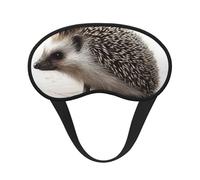 Hedgehog Sleep Eye Mask for Women Men Soft and Comfortable Sleep Mask Blackout Sleeping Eye Cover for Travel Yoga Nap Shift Work