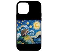 Hedgehog Starry Night Van Gogh Cute Moody Animal Case for iPhone 12 mini