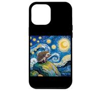 Hedgehog Starry Night Van Gogh Cute Moody Animal Case for iPhone 12 Pro Max