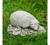 Hedgehog Stone Statue | Outdoor Garden Animal Reconstituted Sculpture Ornament