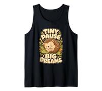 Hedgehog Tiny Pause Big Dreams Tank Top