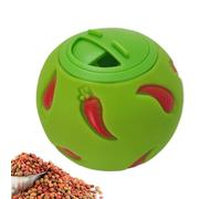 Hedgehog Treat Ball - 7.5x7.5cm PVC, Snack Dispenser Puzzle, Forage Feeder Toy | Perfect For Small Pet Enrichment, Boredom Relief Activities, Interactive Feeding Play, Chewing Stimulation Use, Indoor