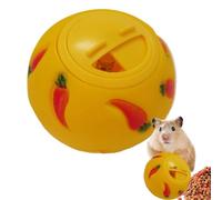 Hedgehog Treat Ball, Food Dispensing Interactive, 2.95x2.95in Puzzle Feeder Set, Portable Snack Design, Boredom Buster Foraging Toy for Hamsters and Small Pets